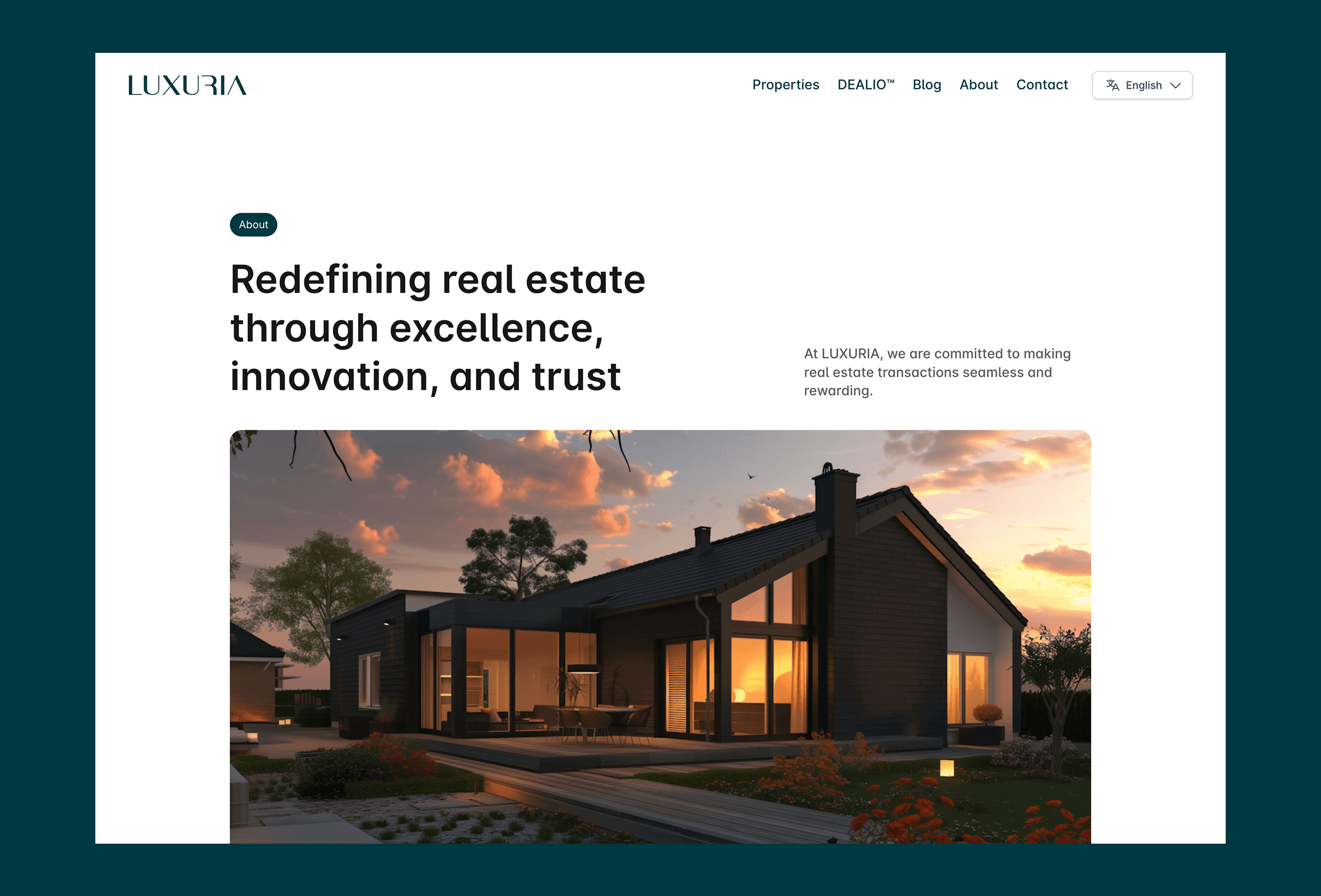 Luxuria website