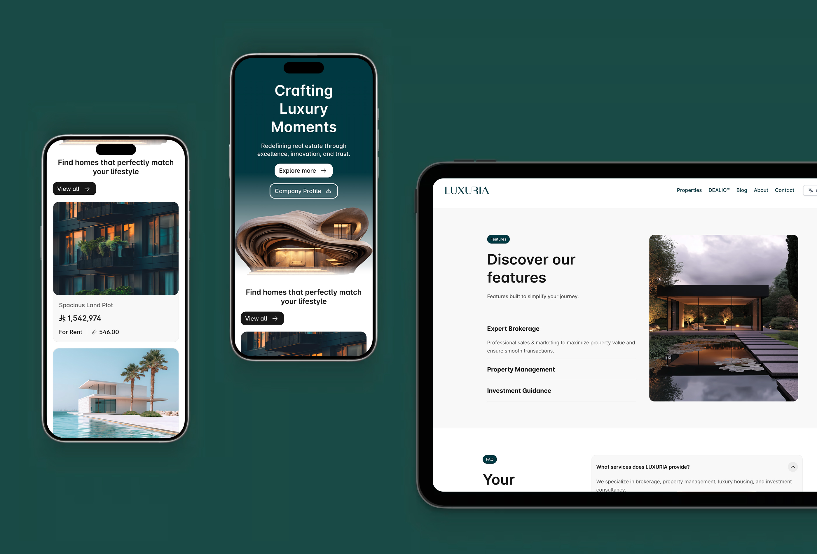 Luxuria website