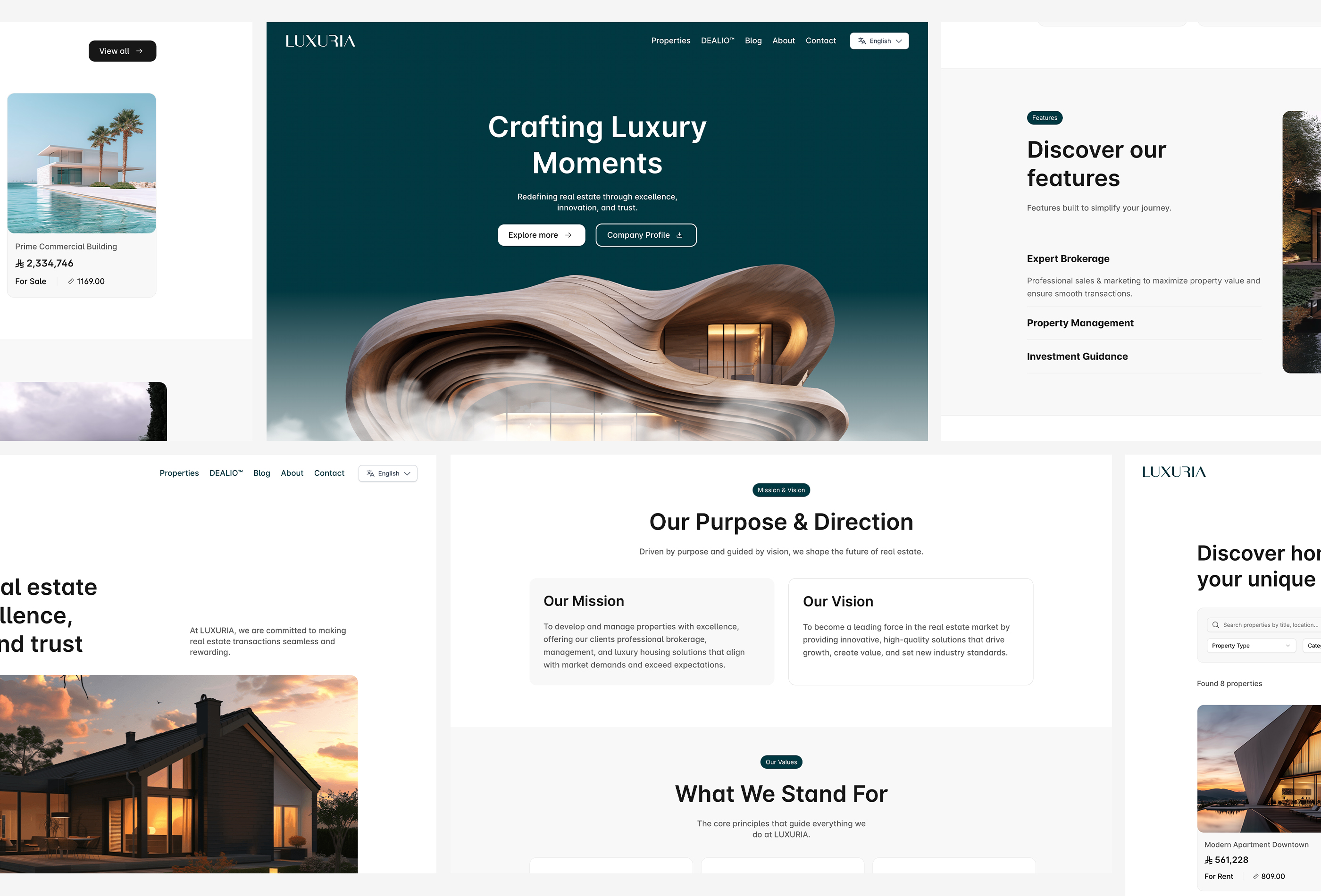 Luxuria website